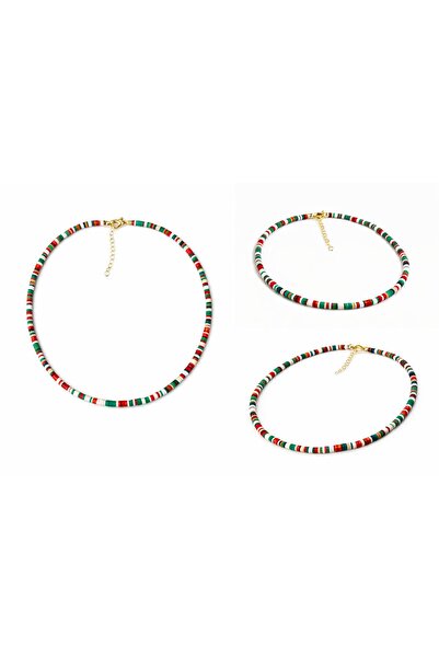 Archhazel Jewelery Yılbaşı Konseptli Fimo Kolye
