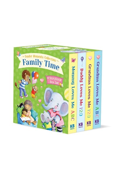 Book Boss مجموعة هدايا قصصية بعنوان "لحظات عائلية دافئة" (4 قصص)