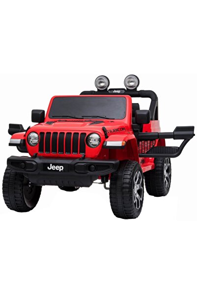 Premierkids Electric 4x4 Premier Jeep Wrangler Rubicon ride-on car, 12V, EVA ...
