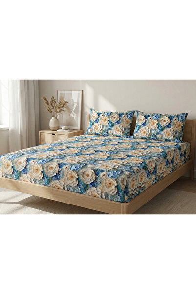 femmhome 5D Digital Printing |   Elastic Sheet Set |   100% Cotton |   Exclus...