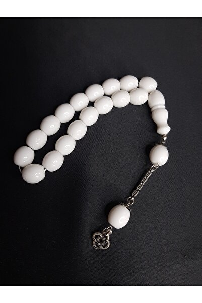 MRYart Powder Amber White Color Quality Shakaq Prayer Beads