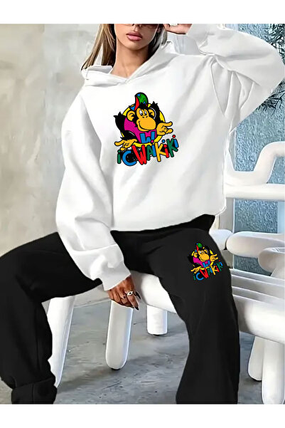 Flow touch Unisex Drawing Bayaz Printed Tracksuit Set