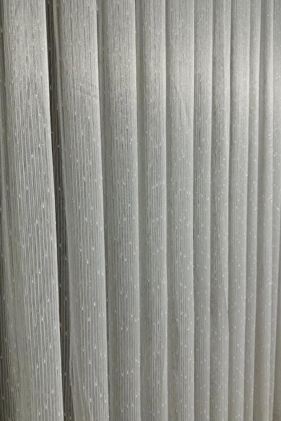 ilora home Modern çizgili tül perde - 1/2.5 normal pile