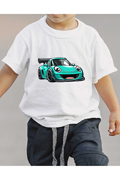 F17 Ajans Trkačka majica kratkih rukava za dečake Štampano 100% pamuk