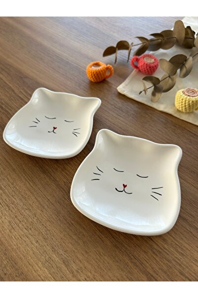 Vela Anatolia Kedi Figürlü Bardak Altlığı-Organizer-Dekoratif Sunum Altlığı