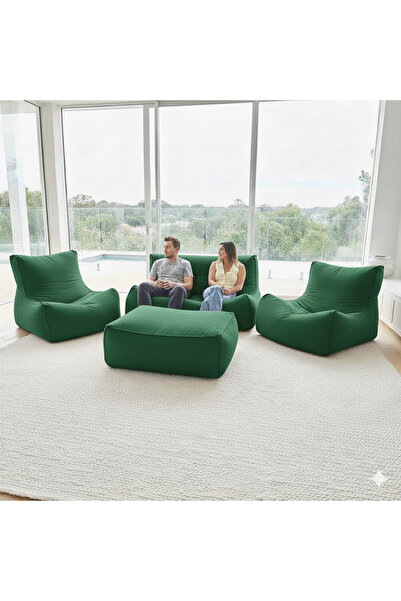 PATARA HOME Velvet Comfort Legom Çok Amaçlı Koltuk Seti