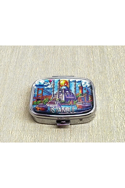 Fırsatkolik Istanbul themed medicine box alk4368
