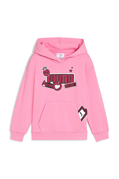 Puma Hello Kitty&Friends Graphic Çocuk Pembe Суитшърт