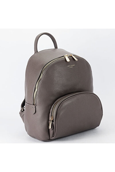 David Jones Casual dark taupe backpack CM7800 18
