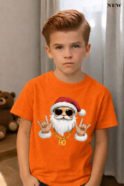 New Shine ДИТЯЧА ФУТБОЛКА UNISEX З НАДРУКОМ САНТА-КЛАУСА