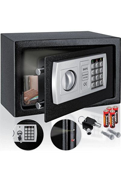 KESSER Seif electronic cu lacăt cu combinație 31x20x20cm, afișaj LED, zăvor d...