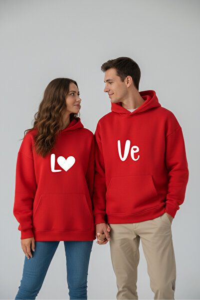 Windy Island Women'S/Men's "Love" Printed Lover/Wife/Couple Combination 100% ...