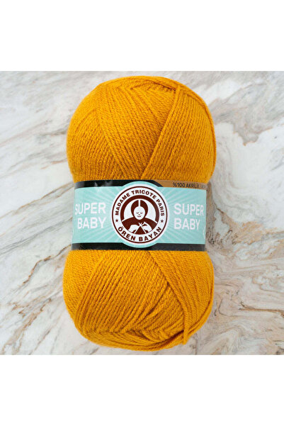 Ören Bayan SUPER BABY Bej El Örgü İpi (3 Adet) - Renk: 115