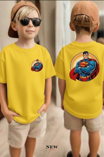 New Shine SUPERMAN ŠTAMPANI UNISEKS DEČJI T-shirt