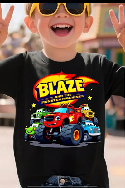 New Shine BLAZE AUTOMOBILI ŠTAMPANI UNISEKS DECA T-shirt