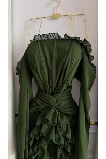 ROSE LADY FASHION Barbie Chiffon Evening Dress