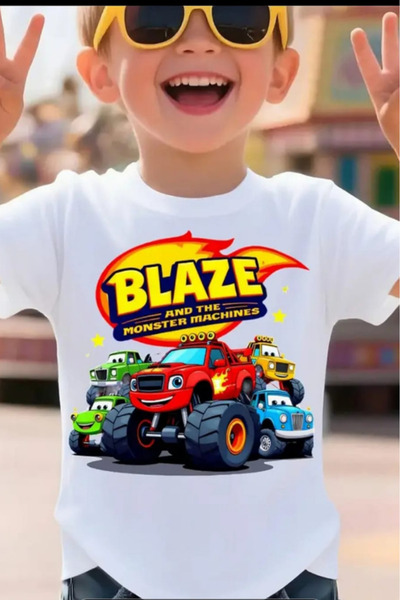 New Shine BLAZE ARABLASĂ IMPRIMATĂ UNISEX COPII tricou