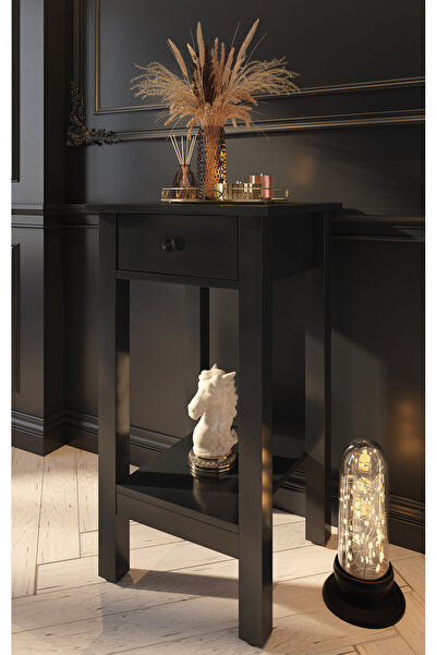 DUFON Nissa Tek Çekmeceli, Dekoratif Mdf Dresuar