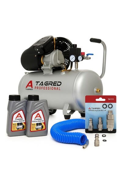 Tagred Professional Pachet compresor TA361 + Ulei Tagred 1L + Furtun TA115 + ...