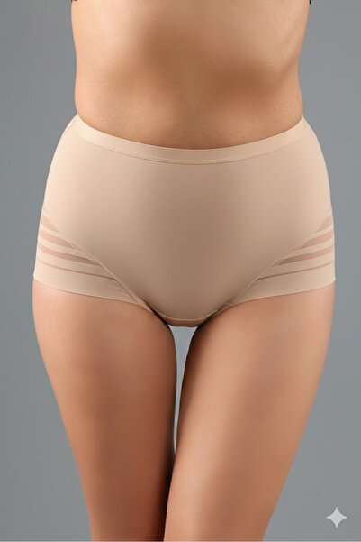 White Velvet High Waist Shaping / Sculpting 2-Pack Corset Panties - Stitch-Fr...