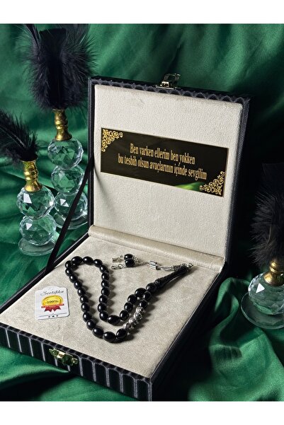 Damla Kişiye özel isimli kehribar Tesbih,orijinal sertifikalı