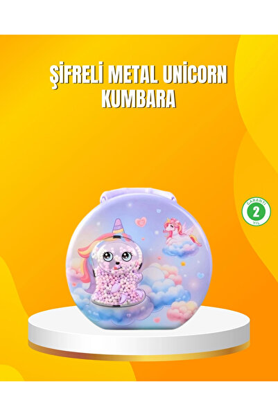 Epilons Seif metalic pentru copii cu lacăt cu combinație reglabilă