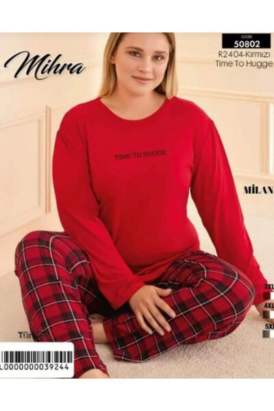 Mihra Büyük Beden Pijama Takımı