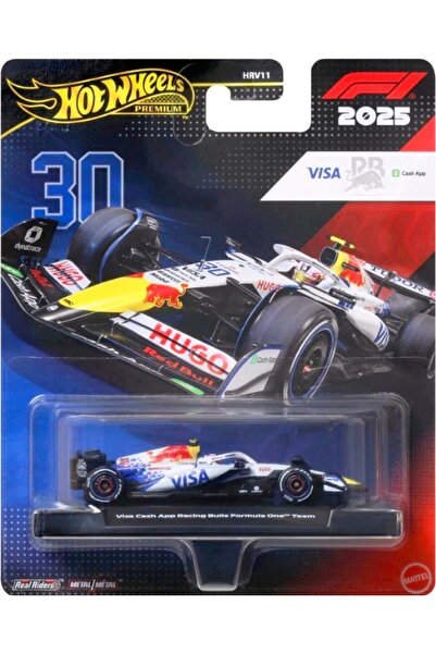 HOT WHEELS 2025 visa cash app rb f1 team drivers no 30