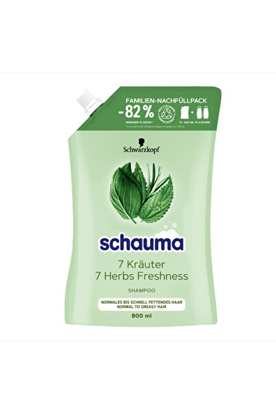 Schauma 7 Plante Freshness pentru par normal sau cu tendinta de ingrasare, 80...