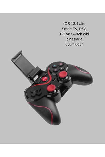 isiltikidsmoda Telefon, Tablet ve PC İçin Çok Fonksiyonlu Bluetooth Gamepad -...