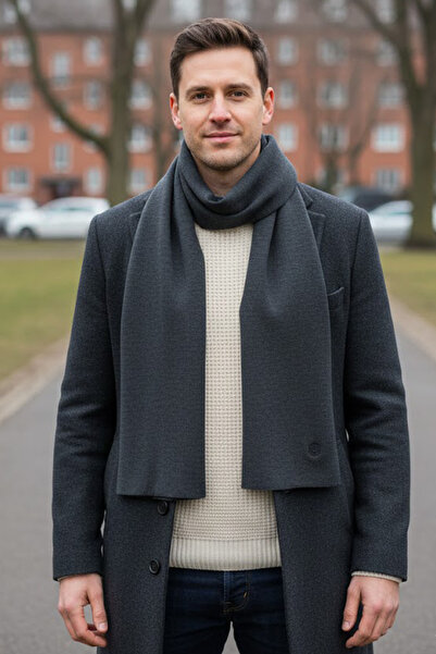 lumberjack Polar Scarf Winter Anthracite