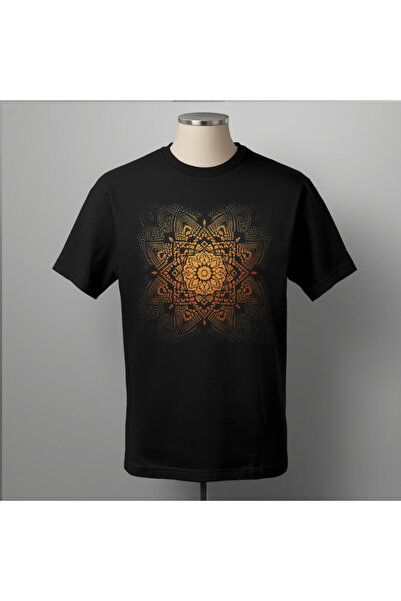 TİMİSİVA Tricou oversize unisex din bumbac cu imprimeu, mânecă scurtă, NEGRU