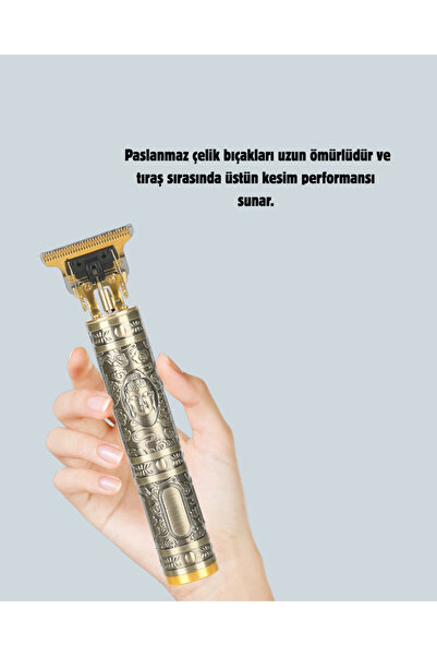 Lisinya 4 Başlıklı Suya Dayanıklı Saç Kesme Makinesi -