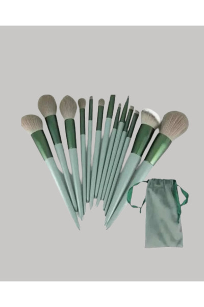 Lisinya Professional Makeup Brush Set with Soft Bristles and Portable Bag