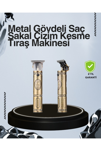 Asinya Kompakt Tasarımlı, Uzun Pil Ömürlü Saç Sakal Kesme Makinesi - Lisinya