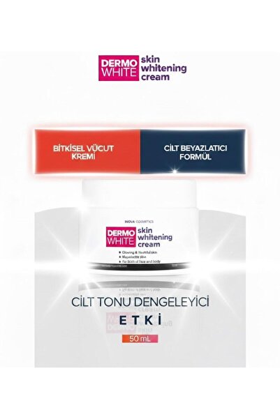 SANİYE TÖRİN DERMO WHITE Cilt Beyazlatıcı Aydınlatıcı Glutatyonlu Leke Karşıt...