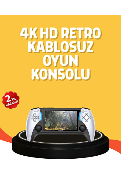 Kuzgun Ticaret HDMI Çıkışlı Çok Fonksiyonlu Renkli Ekranlı El Konsolu - Lisinya