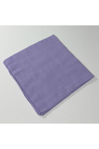 MİRAY Pano Cotton Scarf - 95 X 95 - 0623 Lilac-33