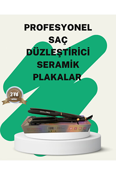 Lisinya Daling Professional Hair Straightener Ceramic Surface for All Hair Ty...