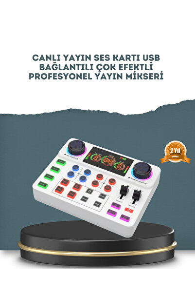 Lisinya Live Streaming Sound Card with Noise Cancellation Feature -