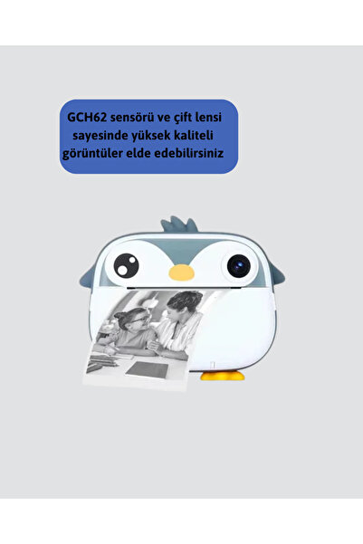 Lisinya Anında Baskı ve Yüksek Çözünürlüklü Çift Lensli Fotoğraf Makinesi -