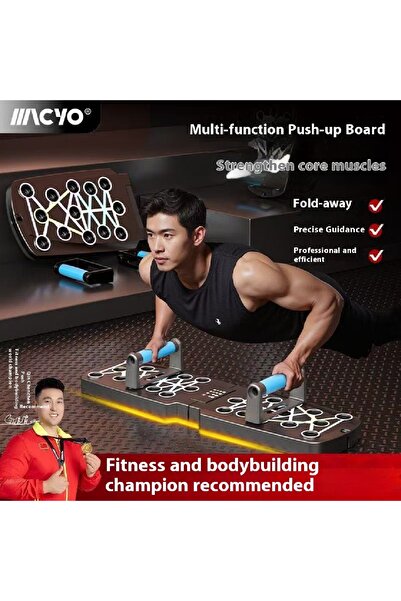 satrendy 28-in-1 Foldable Push Up Board Home Gym Exercise System for Muscle B...