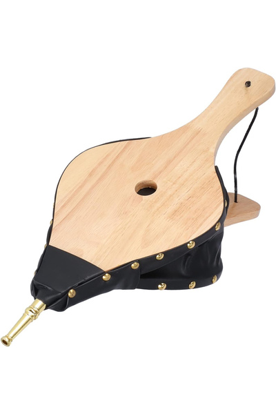 OEM Wooden blower with bellows for maintaining the fire