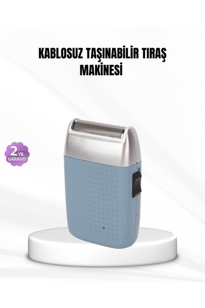 Asinya Taşınabilir Şarjlı Tıraş Makinesi – Kuru Kullanım, Özel Sakal Başlıkları - Lisinya