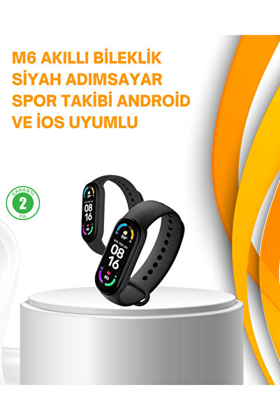 Lisinya Akıllı Bileklik – Kalp Atışı, Uyku, Adımsayar ve Bildirim Takibi -