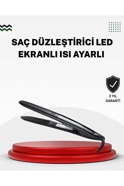 Lisinya 2025 Series Professional Heat Adjustable Titanium Coated Hair Straigh...