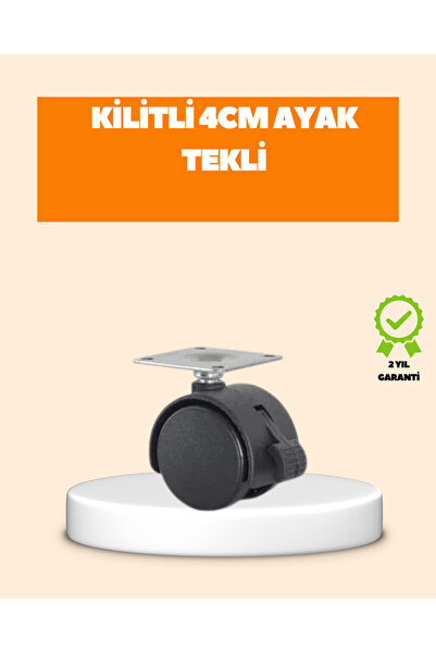 Lisinya Picior de mobilier de 4 cm cu mecanism de blocare - simplu