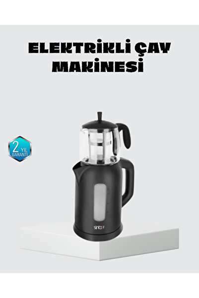Lisinya Sinbo Electric Tea Maker 1.7 L Safe Use with Water Heater and Glass T...