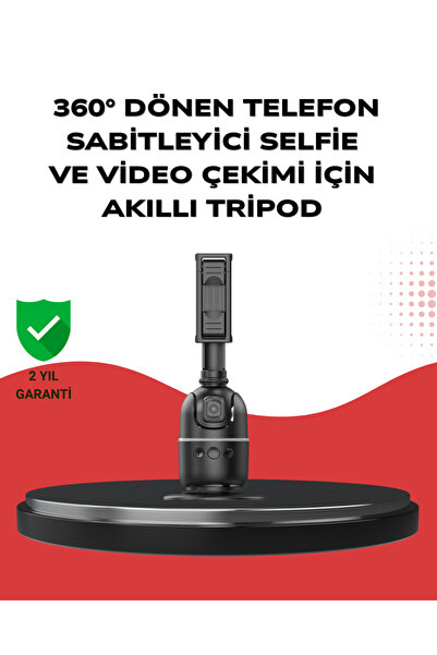 Lisinya Phone and Camera Compatible 360 °   Smart Table Tripod with Automatic...