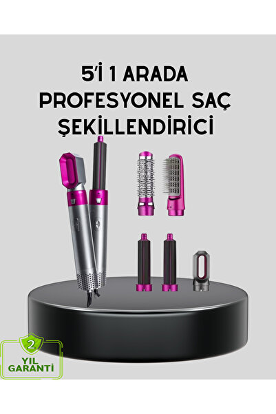 Lisinya 5’i 1 Arada Saç Şekillendirme Makinesi Hızlı Kuruma ve Kuaför Kalites...